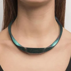 Tomfoolery Nebula Holographic Athena Necklace Discount