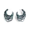 Tomfoolery Nebula Holographic Theia Hoops Fashion