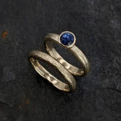 Tomfoolery Neolith Sapphire Engagement Ring Online