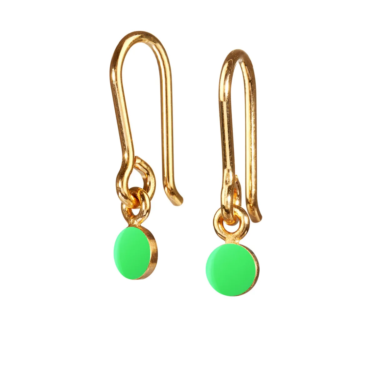 Tomfoolery Neon Enamel Tiny Spot Drop Earrings Sale