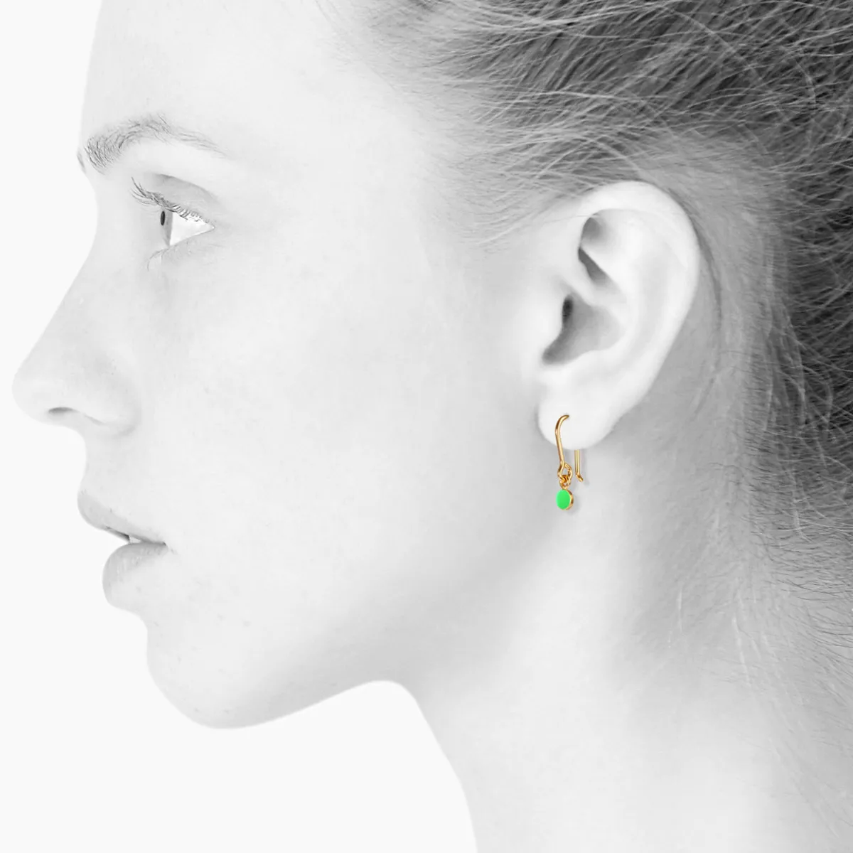 Tomfoolery Neon Enamel Tiny Spot Drop Earrings Sale