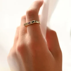 Tomfoolery Night Market Bar Stack Ring Discount