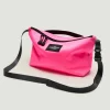Tomfoolery Nylon Twill Fannypack Crossbody in Spider Pink Outlet
