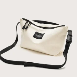Tomfoolery Nylon Twill Fannypack Crossbody in Natural Outlet