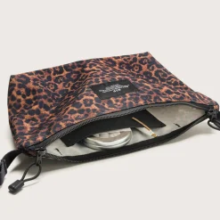 Tomfoolery Nylon Twill Fannypack Crossbody in Leopard Clearance