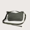 Tomfoolery Nylon Twill Fannypack Crossbody in Khaki Green New