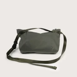 Tomfoolery Nylon Twill Fannypack Crossbody in Khaki Green New