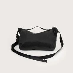 Tomfoolery Nylon Twill Fannypack Crossbody in Black Fashion