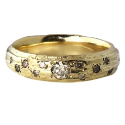 Tomfoolery Oak Scatter Diamond Ring Sale