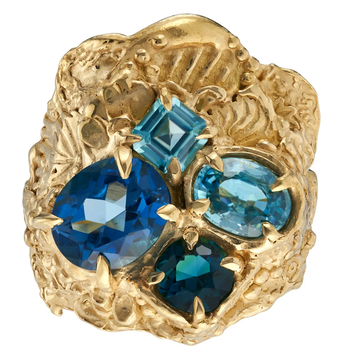 Tomfoolery Ocean Oasis Art Ring Online