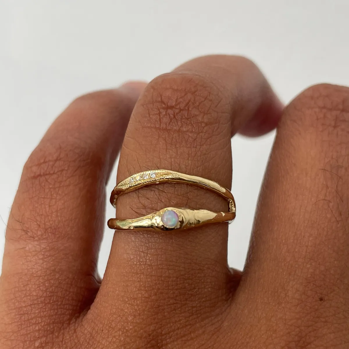 Tomfoolery Oceana Opal Ring Outlet