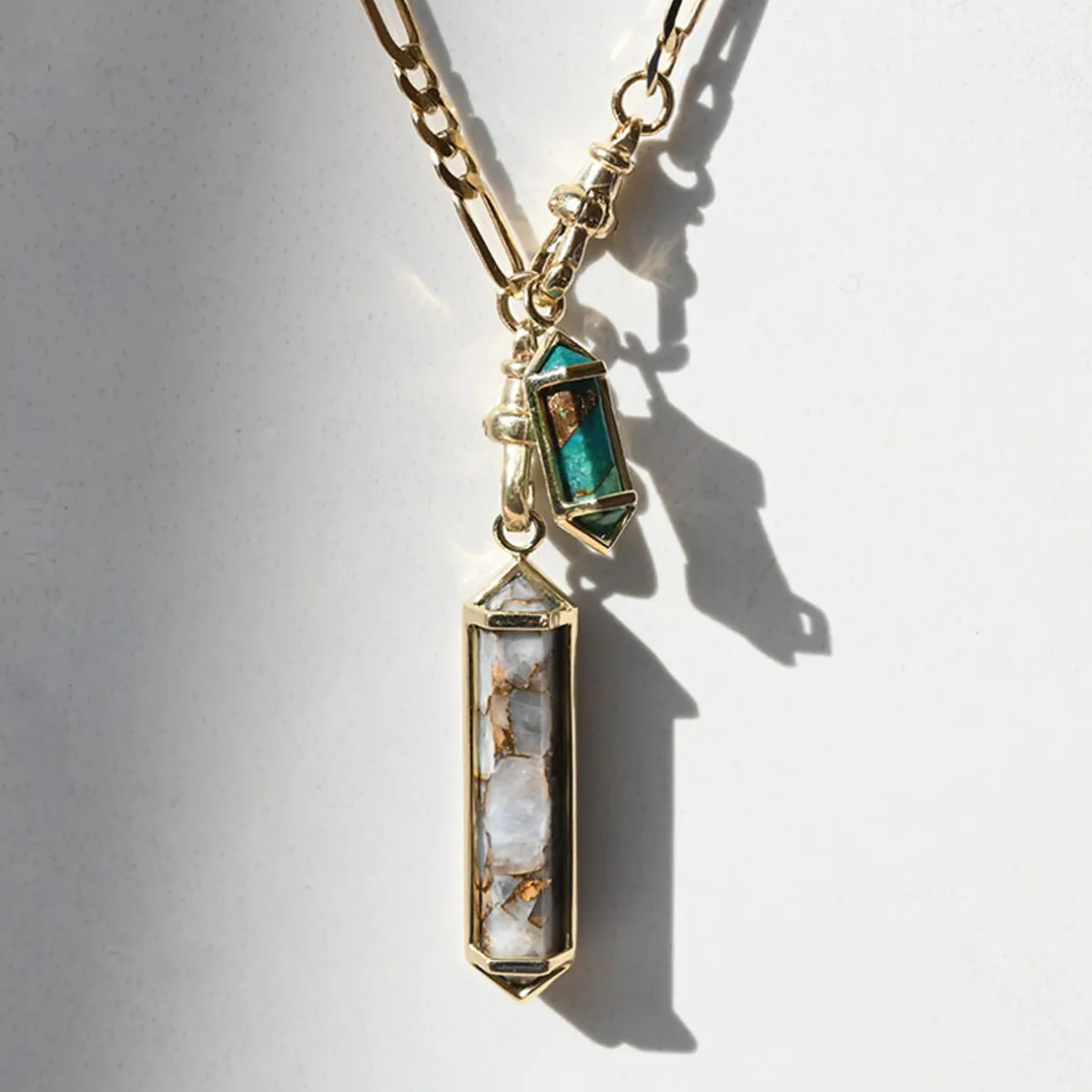 Tomfoolery OJO Storm London Flats Chain Necklace New