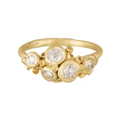 Tomfoolery Old Cut Diamonds Antique Mermaid’s Ring Fashion