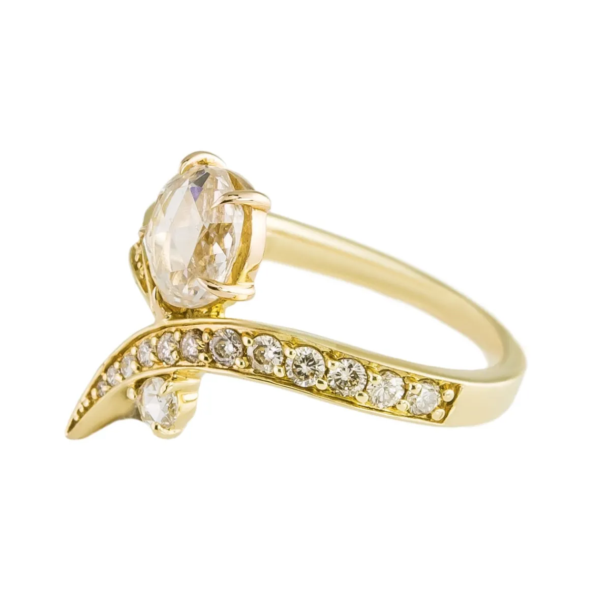 Tomfoolery One Of A Kind ‘Butterfly Diamond’ Art Ring Online