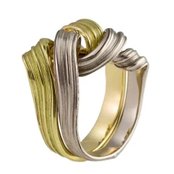 Tomfoolery One Of A Kind ‘Echo’ Art Ring Fashion