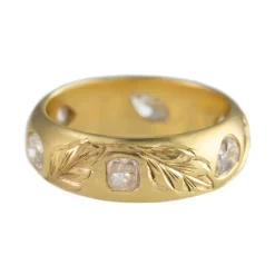 Tomfoolery One Of A Kind ‘Gypsy Eternity Band’ Art Ring Hot