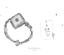Tomfoolery One Of A Kind ‘Muses of Meaning’ Art Ring Fashion
