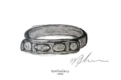 Tomfoolery One Of A Kind ‘Novella’ Art Ring Outlet