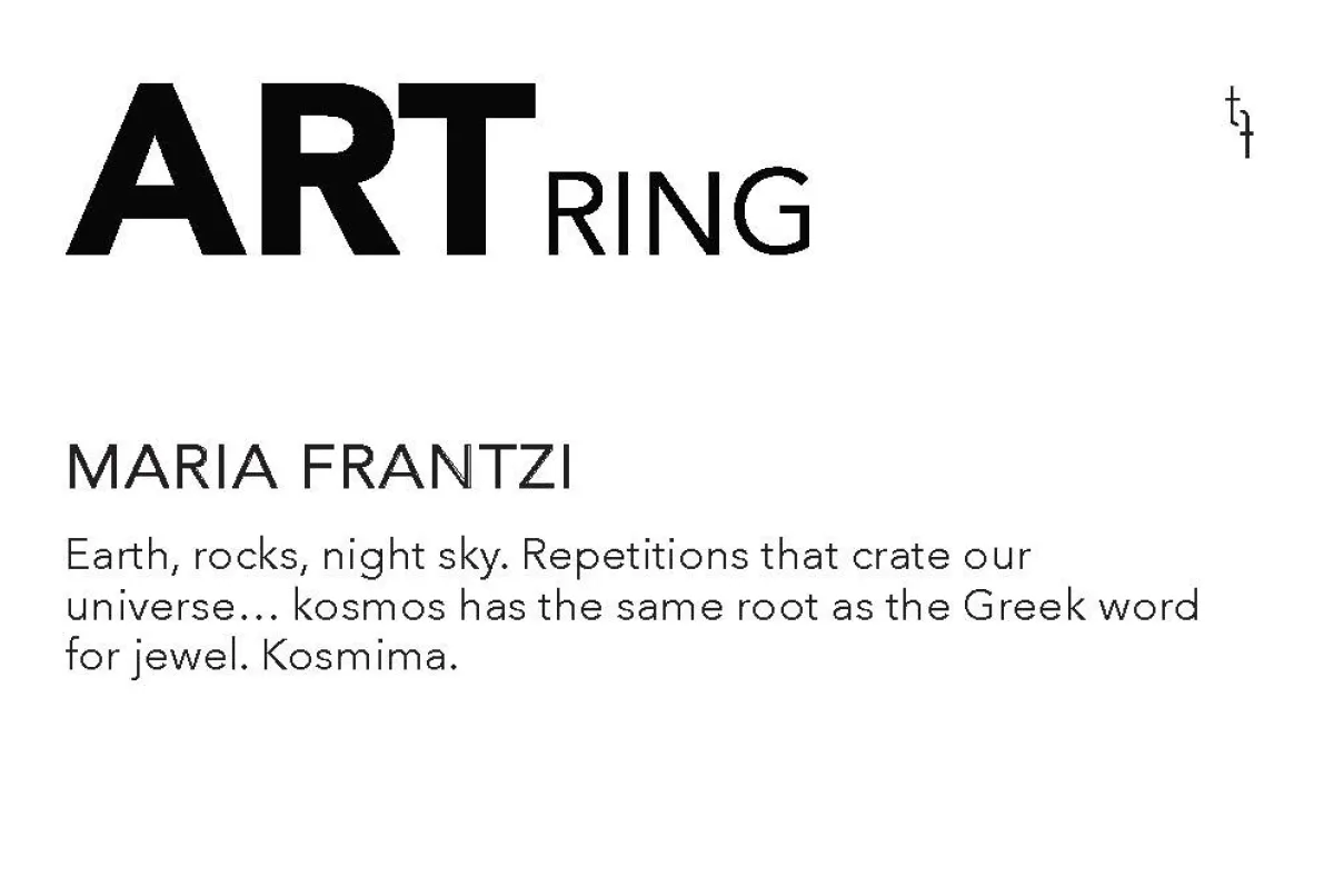 Tomfoolery One Of A Kind ‘Silver, 18ct Yellow Gold, Hematite & Black Spinel’ Art Ring Discount