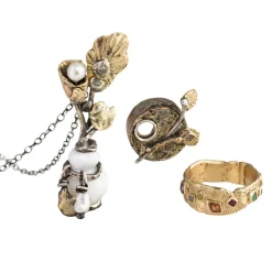 Tomfoolery One Of A Kind ‘The Secret Garden During The Storm Art Ring Hot