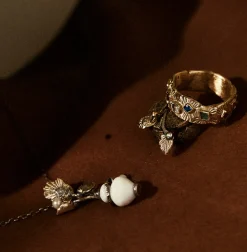 Tomfoolery One Of A Kind ‘The Secret Garden During The Storm Art Ring Hot