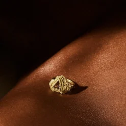 Tomfoolery One Of A Kind ‘Triangle Temple’ Art Ring Clearance