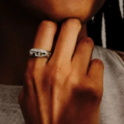 Tomfoolery One-Of-A-Kind Ali Liquorice Allsorts Signet Ring Online