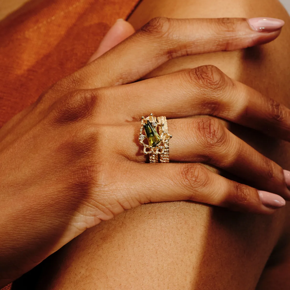 Tomfoolery One-Of-A-Kind Bicolour Sapphire Star Ring Sale