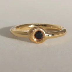 Tomfoolery One-Of-A-Kind Bubble Set Sapphire Ring Clearance
