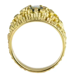 Tomfoolery One-Of-A-Kind ‘Chaos Hex’ Art Ring Discount