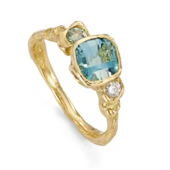 Tomfoolery One-Of-A-Kind Checkerboard Tourmaline Ring Best