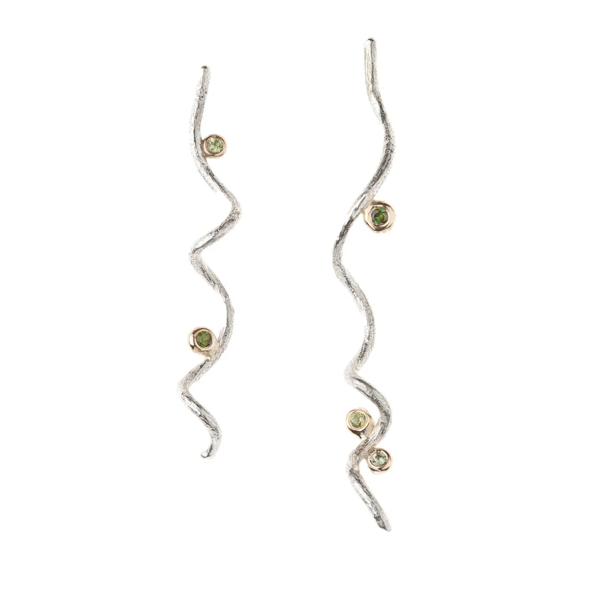 Tomfoolery One-Of-A-Kind Corkscrew Willow Earrings Discount