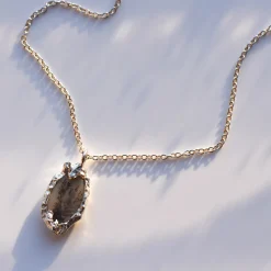 Tomfoolery One-Of-A-Kind Dendritic Quartz Pendant Fashion
