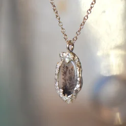 Tomfoolery One-Of-A-Kind Dendritic Quartz Pendant Fashion