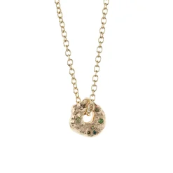 Tomfoolery One-Of-A-Kind Double Sided Oak Necklace Discount