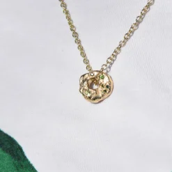 Tomfoolery One-Of-A-Kind Double Sided Oak Necklace Discount