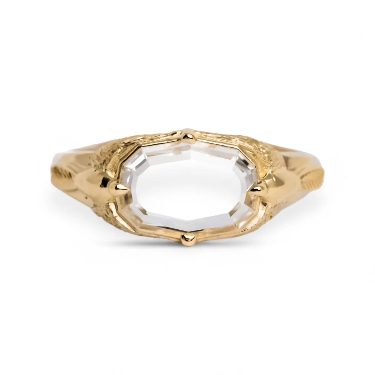 Tomfoolery One-Of-A-Kind East-West Peri Signet Ring Online