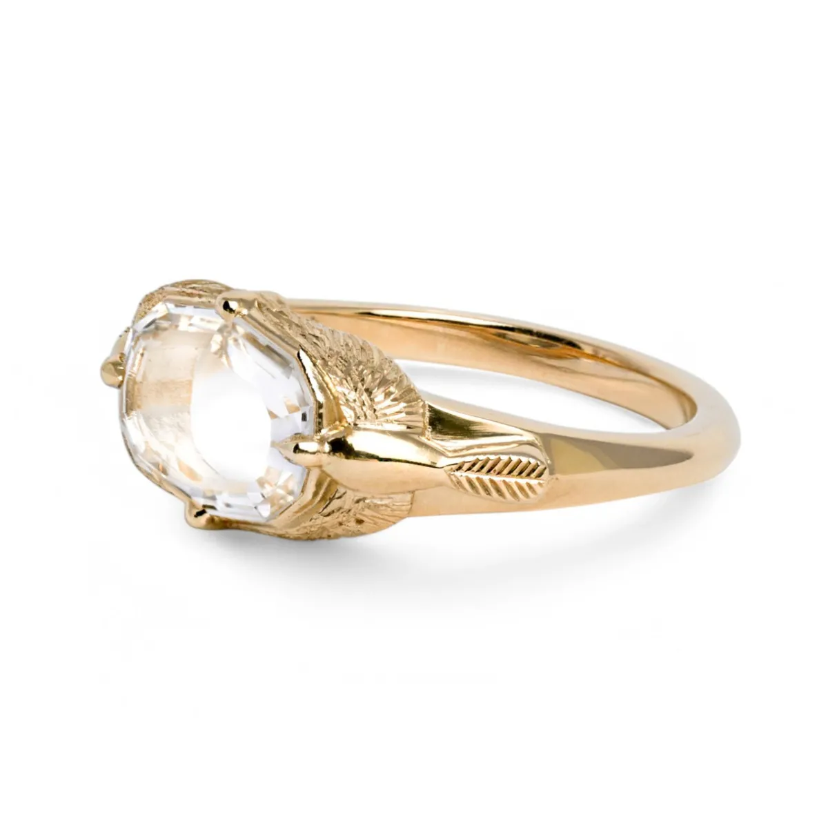 Tomfoolery One-Of-A-Kind East-West Peri Signet Ring Online