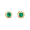 Tomfoolery One-Of-A-Kind Emerald Bezel Studs Best