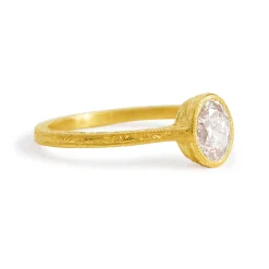 Tomfoolery One-Of-A-Kind Engraved Oval Cathedral Ring Discount