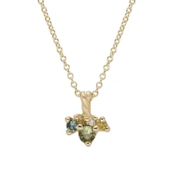 Tomfoolery One-Of-A-Kind Falling Leaf Sapphire Pendant Sale