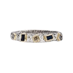 Tomfoolery One-Of-A-Kind “Five for Love” Blue Sapphire Ring Best