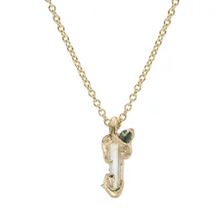 Tomfoolery One-Of-A-Kind Lab Diamond & Sapphire Fae Drop Necklace Outlet