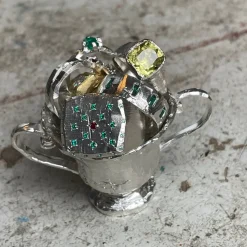 Tomfoolery One-Of-A-Kind Lemon Quartz Signet Ring Hot