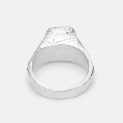 Tomfoolery One-Of-A-Kind Lemon Quartz Signet Ring Hot