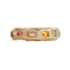 Tomfoolery One-Of-A-Kind Madagascan Sapphire Treasure Band Outlet