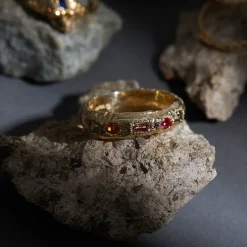 Tomfoolery One-Of-A-Kind Madagascan Sapphire Treasure Band Outlet
