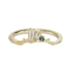 Tomfoolery One-Of-A-Kind Meadow Dew Drop Wedding Band Discount