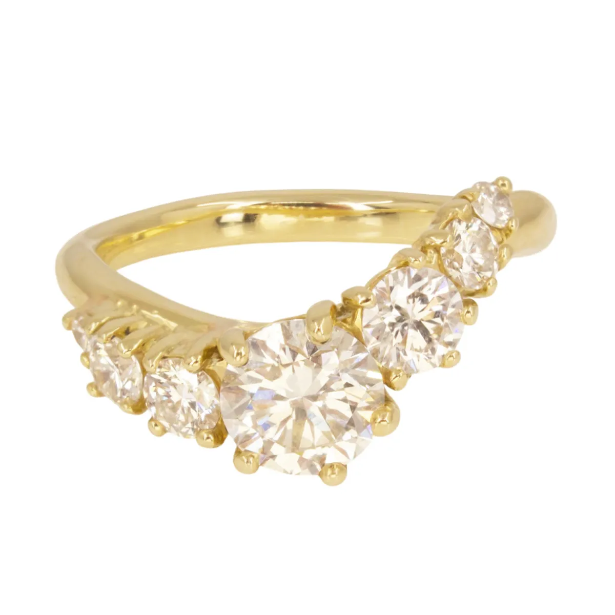 Tomfoolery One-Of-A-Kind Namika Lab Diamond Ring Outlet