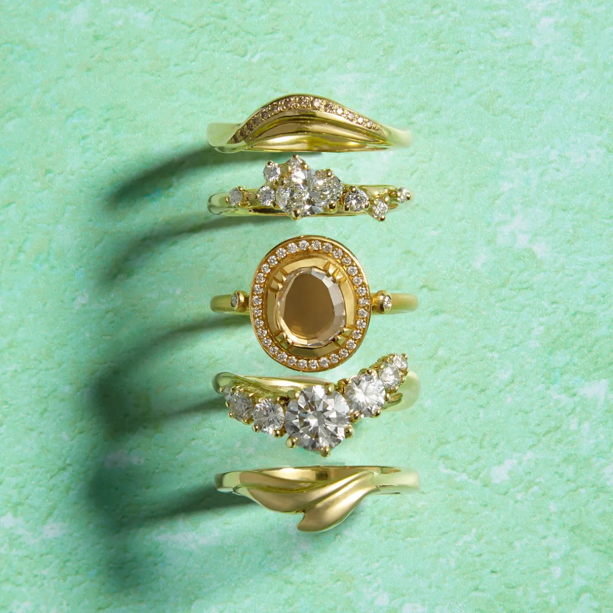 Tomfoolery One-Of-A-Kind Namika Lab Diamond Ring Outlet